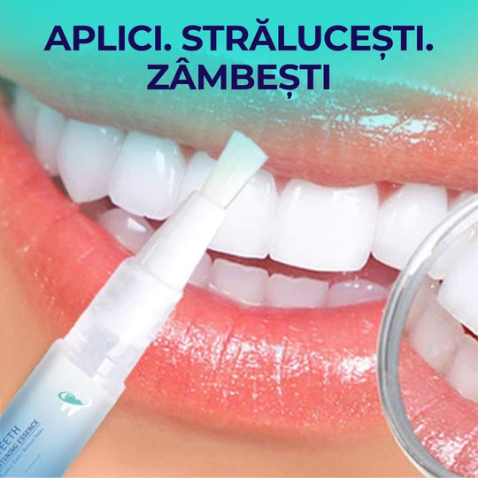 Esențǎ pentru albirea dinților