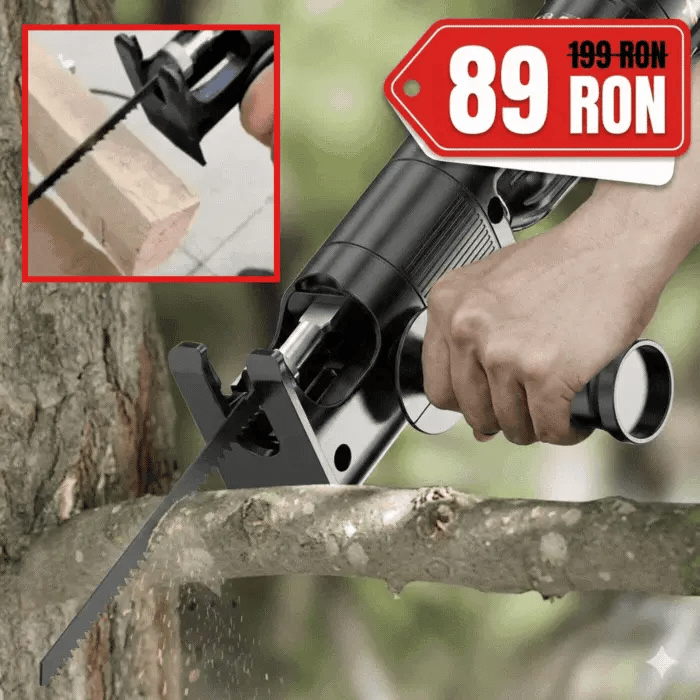 Adaptor fierăstrău pentru bormașină