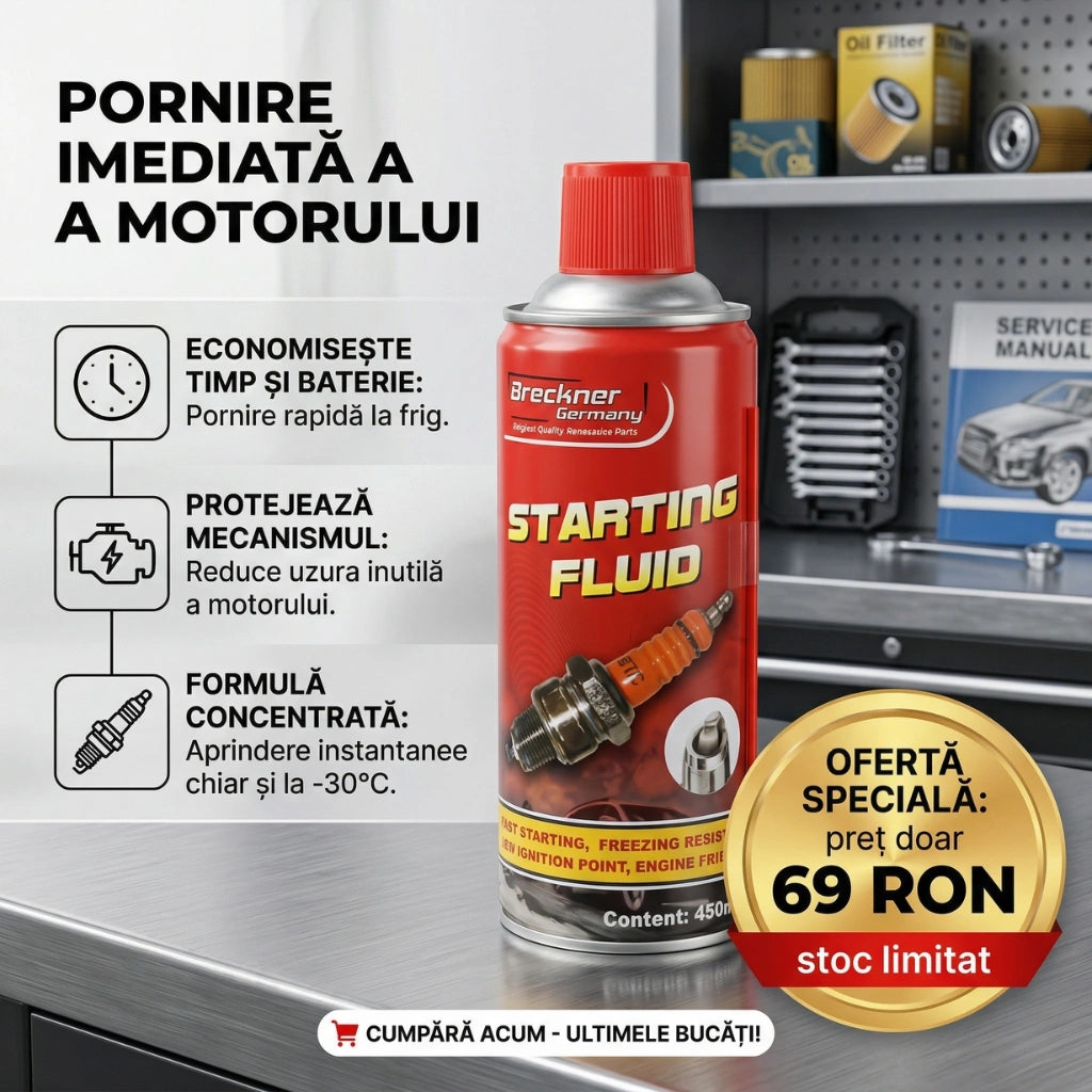 Spray Pornire Motor (rece sau cald) 450 ml