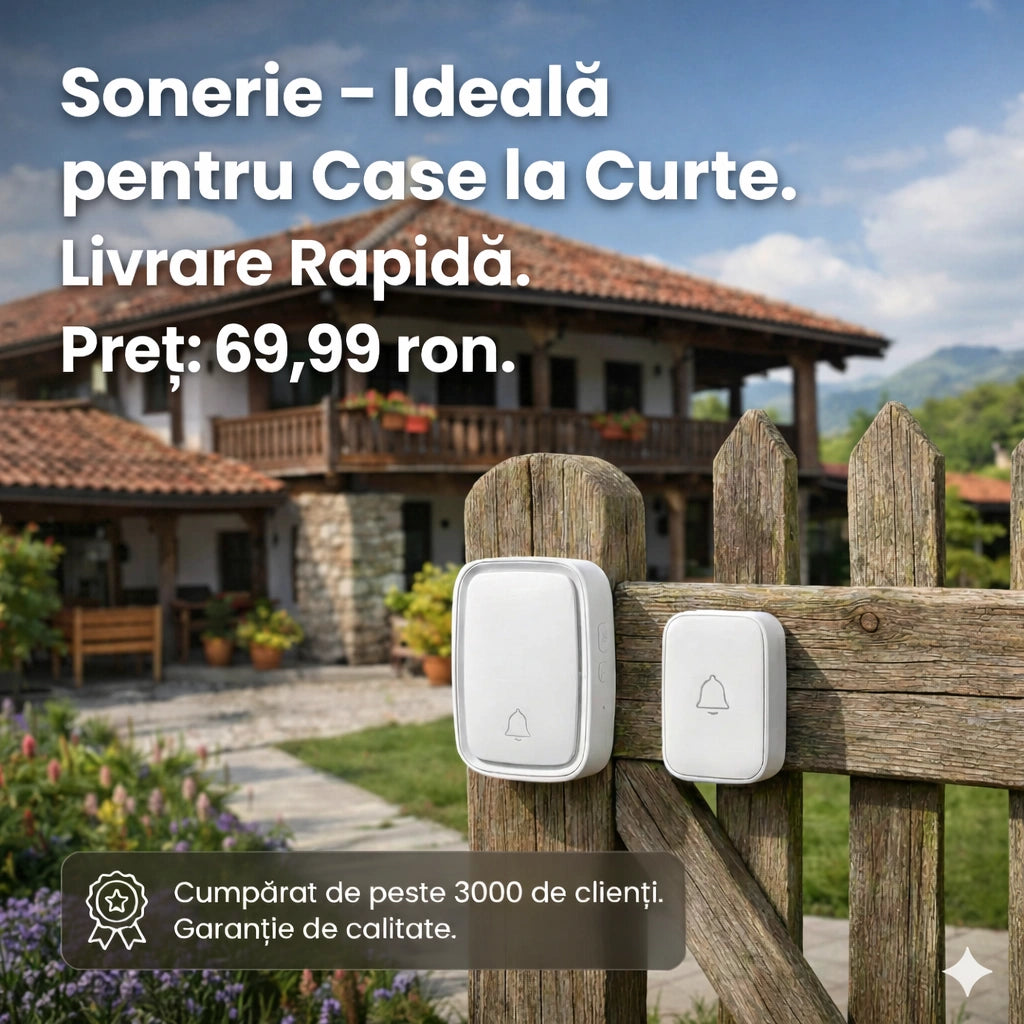 Sonerie – ideală pentru case la curte